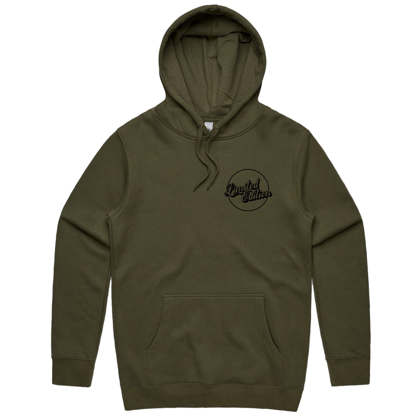 Limited Edition 'POCKET' Hooded Jumper - Army
