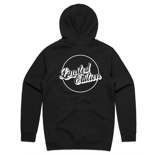 Limited Edition 'POCKET' Hooded Jumper - Black