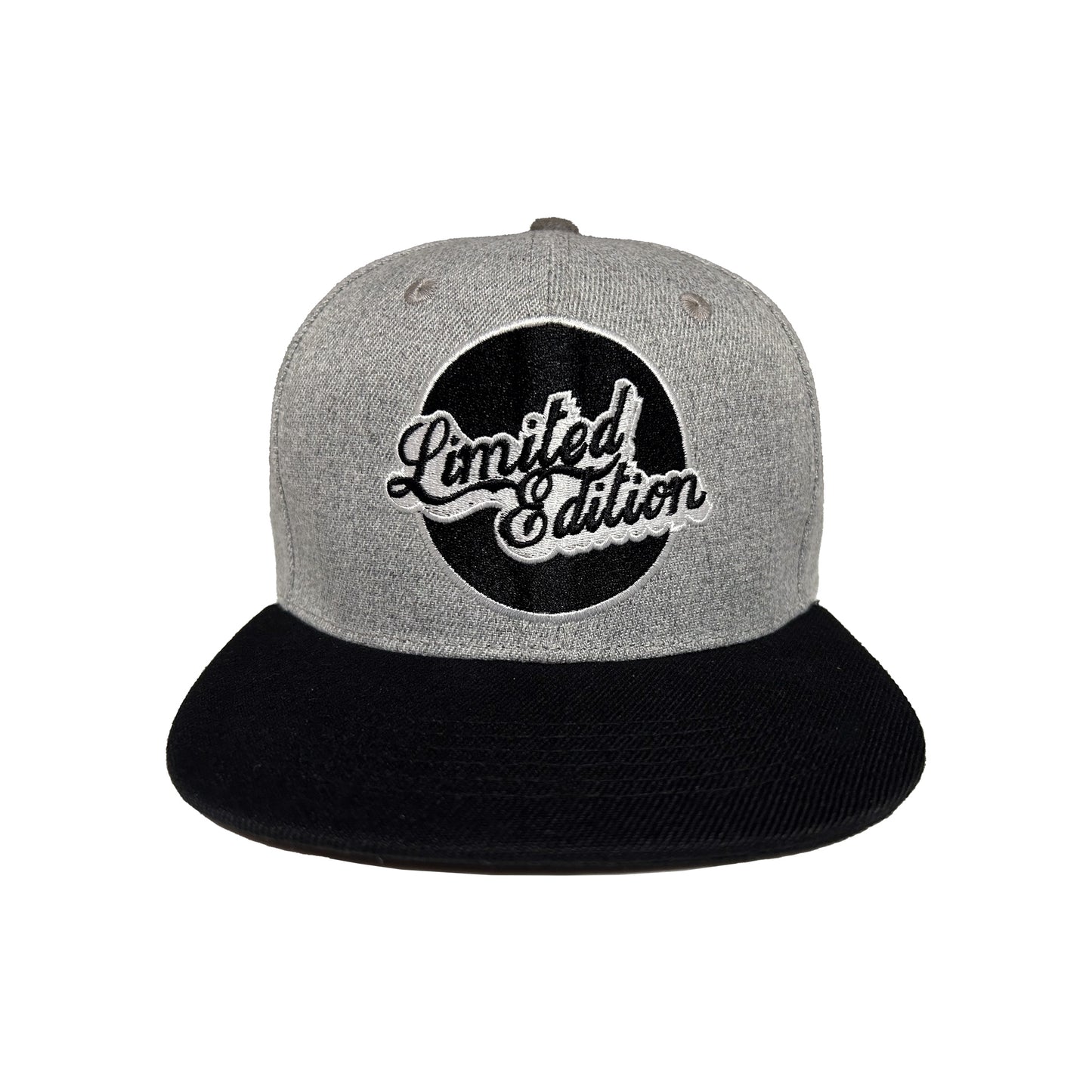 Limited Edition 'Corporate' Snap Back Hat - Grey / Black