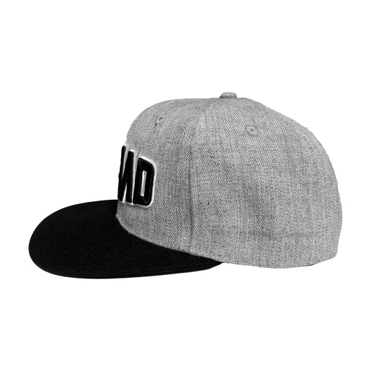 Nomad REPRESENT Snap Back Hat - Grey / Black