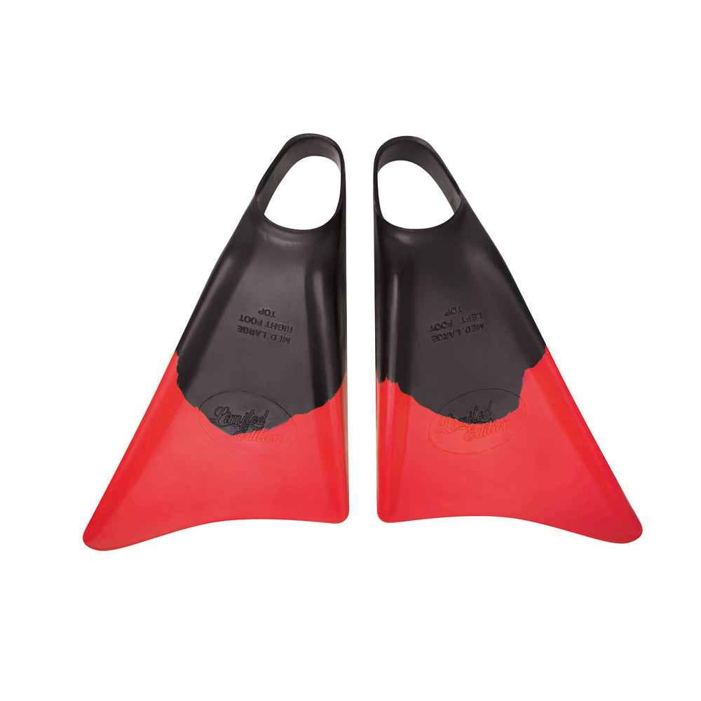 Freediver Shop  Leaderfins Red Skull Fins - Limited Edition