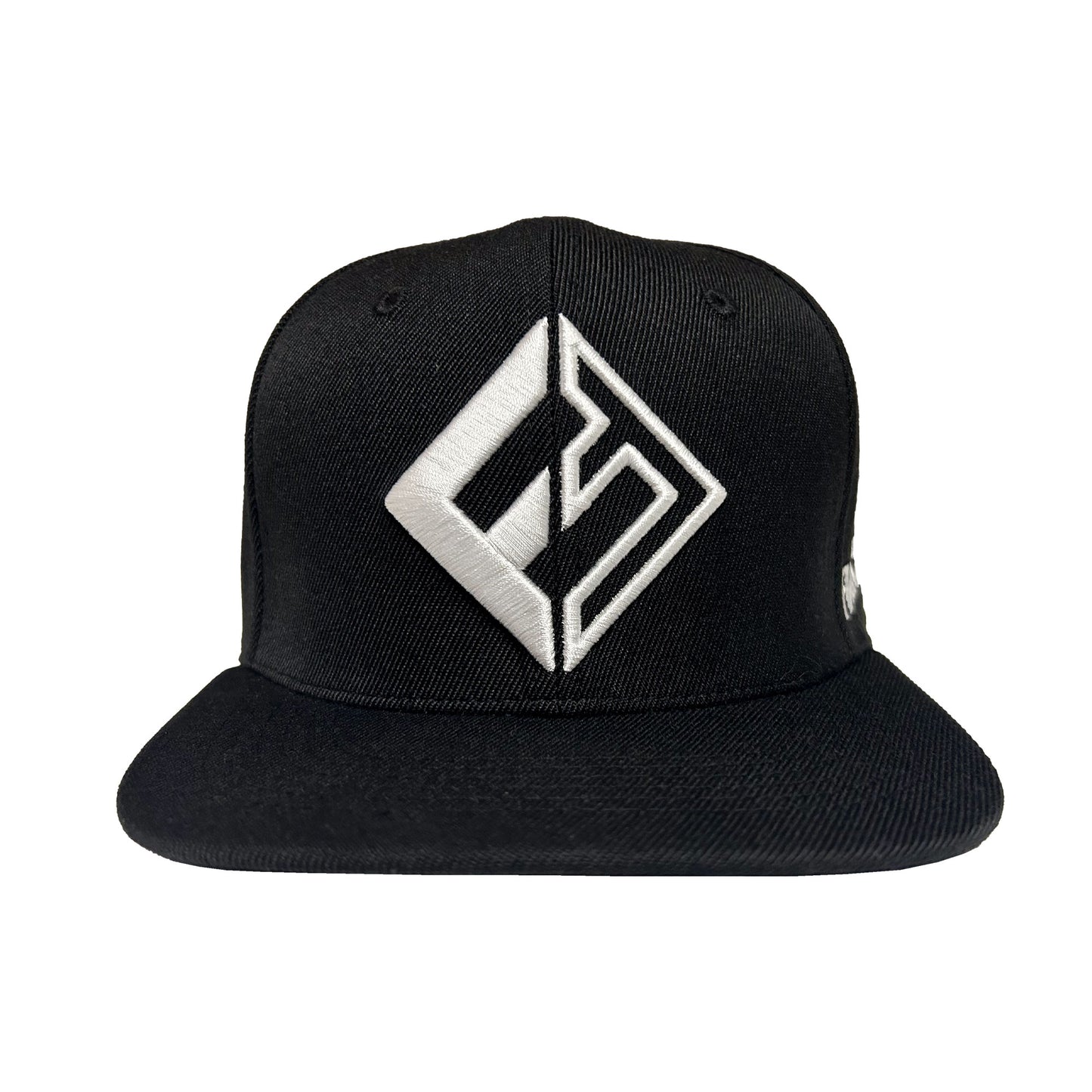 Funksen "Icon" Black Snapback Hat - Black - Limited Edition Swim Fins