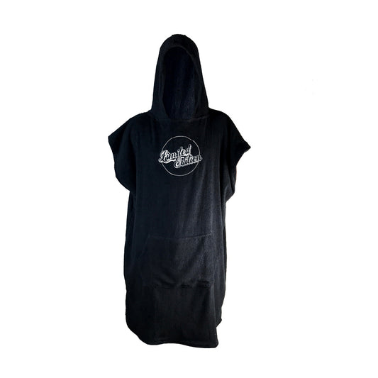 Limited Edition Poncho Towel - Black and White - Limited Edition Swim Fins